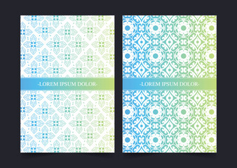 colorful abstract pattern cover design