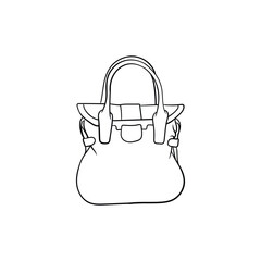 Simple bag fashion line creative design