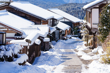 岐阜県　馬籠宿