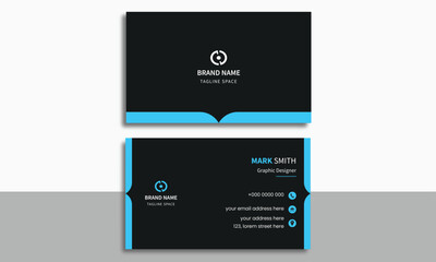 Fototapeta na wymiar simple business card design