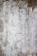 Rustic weathered cracked ik painted concrete wall macro