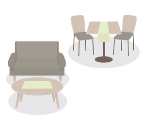 ナチュラルリビングセット03