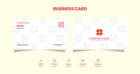 Minimal Corporate Business Card Design