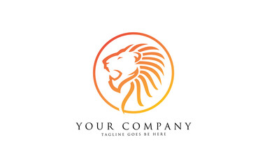 Lion logo and Lion Head Logo Design for your brand and business