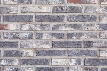 gray brick wall as texture background