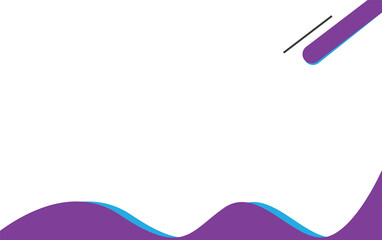 White and plain background for professional brand and business with play button