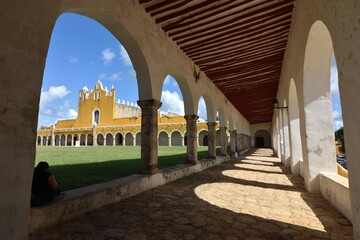 Fototapeta premium Convento de San Antonio de Padua en Izamal Yucatán