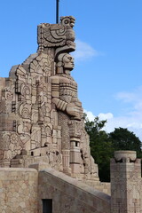Monumento a la Patria en el Paseo Montejo en Mérida Yucatán