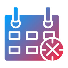 Vector Design Remove Event Icon Style