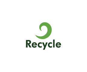 recycle logo vector logo templet.