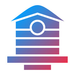 Vector Design Bird House Icon Style