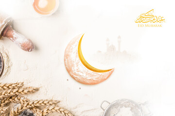 Eid Mubarak: Poster Design is helpful for flour production firms and the food industry to explore their brand. A conceptual design can help companies stand out in a market and attract new customers. 