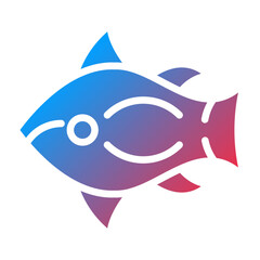 Vector Design Salmon Icon Style