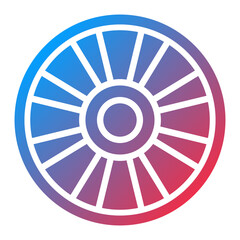 Vector Design Compact Disk Icon Style