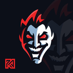 Scary Halloween monster (Joker)