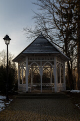 Naklejka premium arbor in the city park