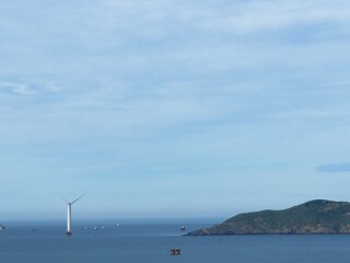 fishing boat on the sea