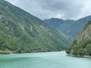 lake in the mountains