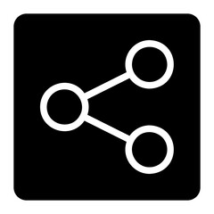 share glyph icon