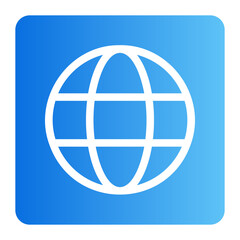 globe gradient icon