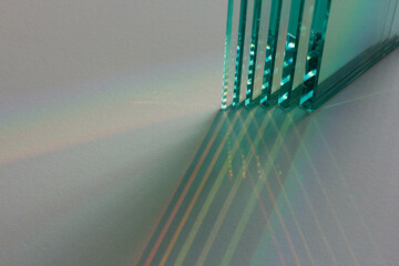 Beam through the glass, colorful, beautiful, background