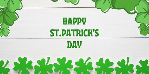 Happy St. Patrick's Day Banner. Invitation, posters, illustration