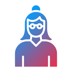 Vector Design Grandmother Icon Style