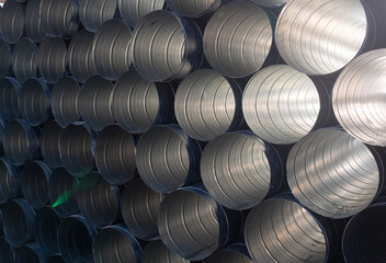 metal ventilation pipes in stock