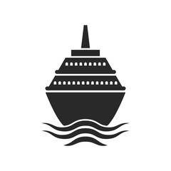 Cruise ship Logo icon