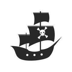 Pirate Ship logo icon
