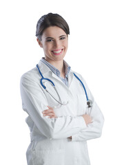 Fototapeta premium Female young doctor