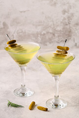 Dill Pickle Martini Vodka.