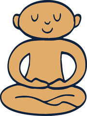 meditation illustration.