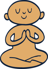 meditation illustration.