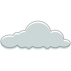 Cloud Outline Shapes