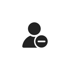 Delete User - Pictogram (icon) 