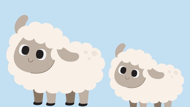 cartoon sheep illustration