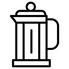 Obraz premium teapot icon