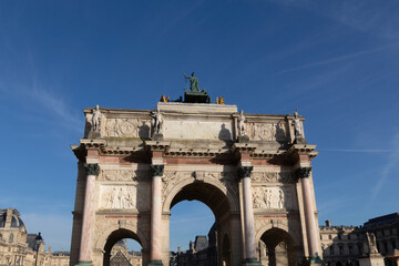 Fototapeta na wymiar triumphal arch in paris