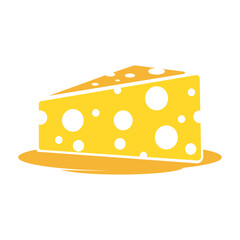 Cheese icon logo design