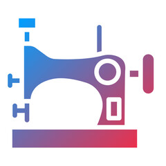 Vector Design Sewing Machine Icon Style