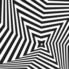 Psychedelic style of Abstract groovy background vector illustration