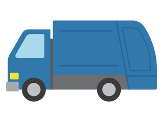 ゴミ収集車のイラスト