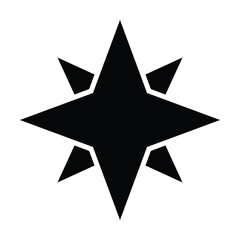 star icon, sky vector, bookmark illustration