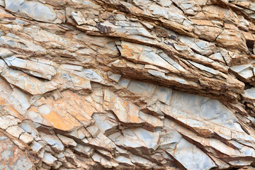 Crumbled rock surface. Texture background.
