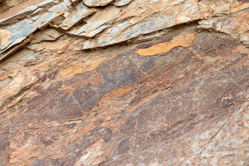 Crumbled rock surface. Texture background.