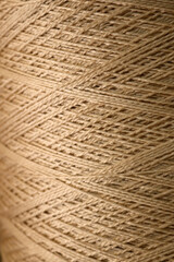 macro of a ball of twine for backgrounds