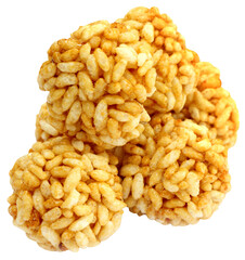 Puffed rice with molasses
