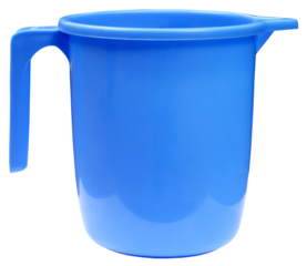 Plastic bathroom mug