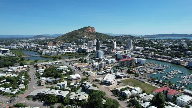 Spectacular cinematic footage of Townsville Queensland Australia
